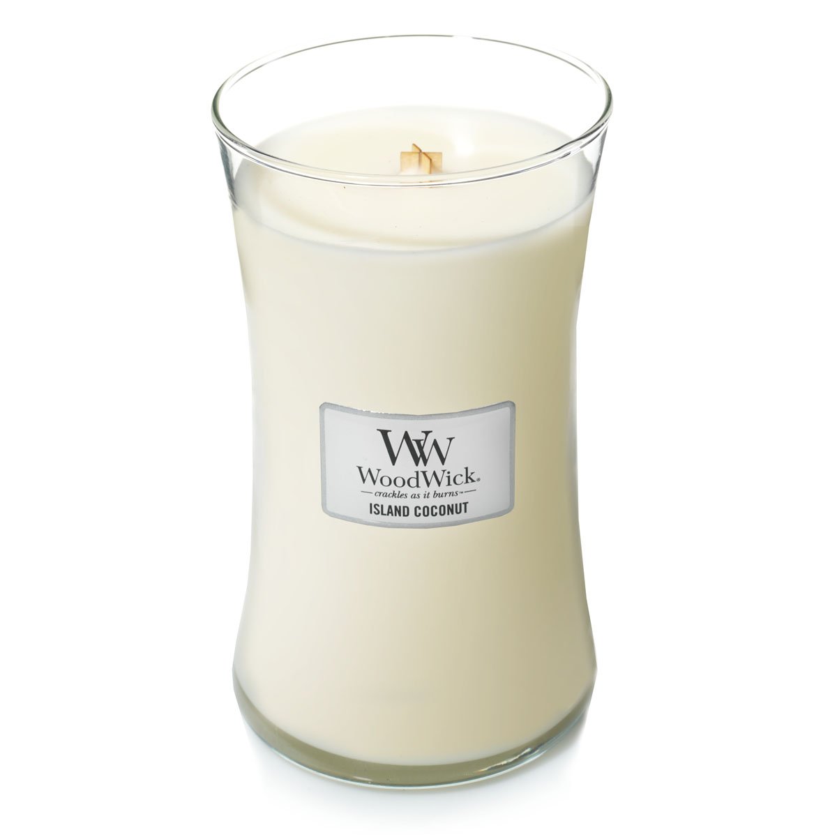 White Honey Candela a clessidra grande - Candele grandi